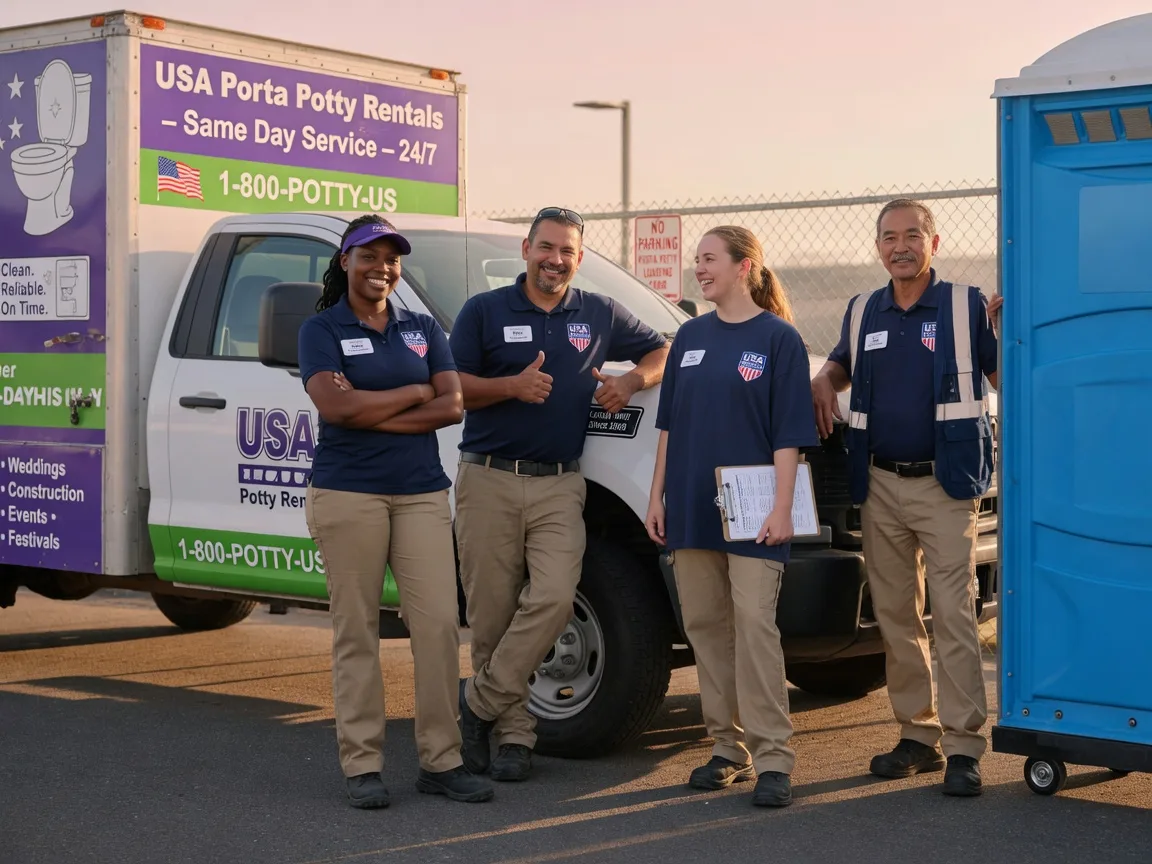 Porta Potty Rental company in Flinton, PA
